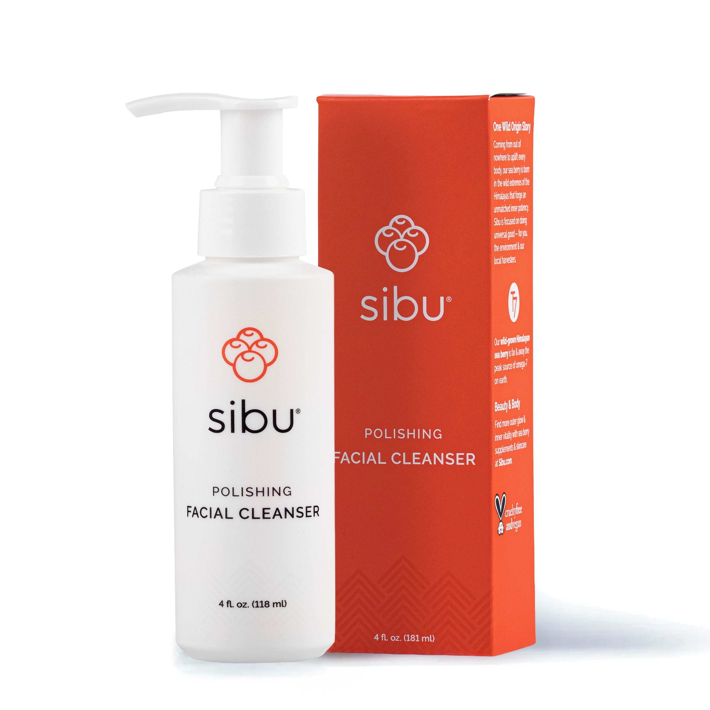 Polishing Facial Cleanser Infused with Sea Buckthorn Oil – Sibu