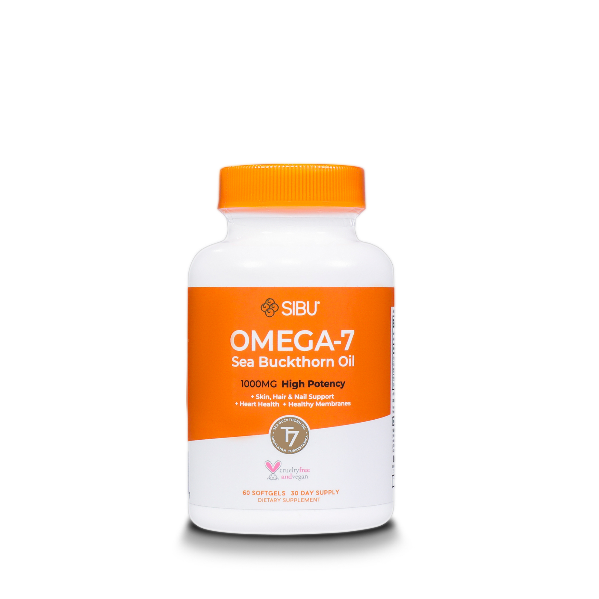 Sea Buckthorn Softgels Omega 7 Supplement Sibu Sibu Seaberry